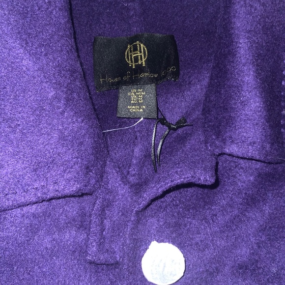NWT House of Harlow Wool Coat - Picture 3 of 3